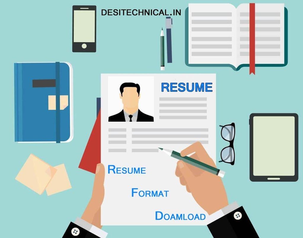 resume format