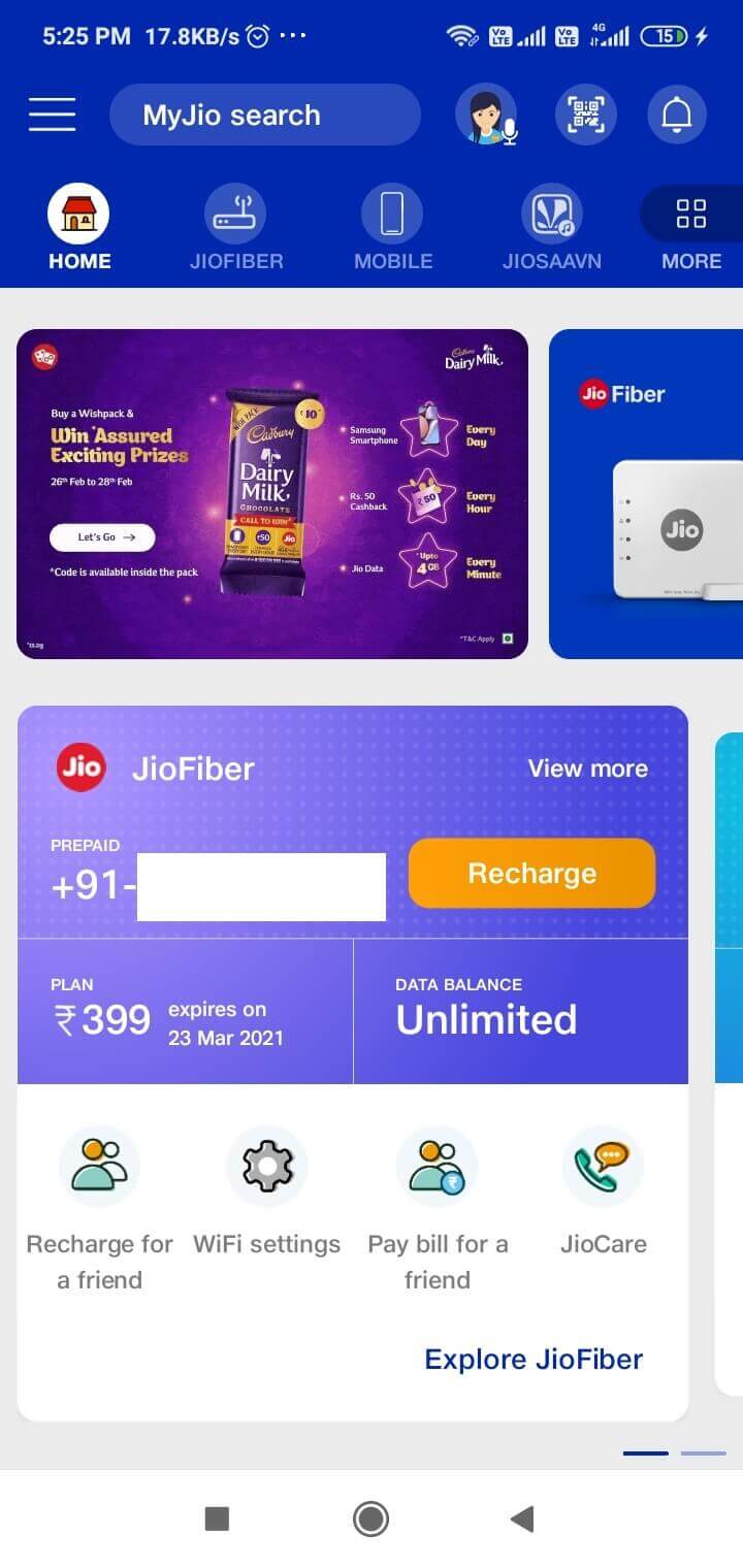 Jio Call Details