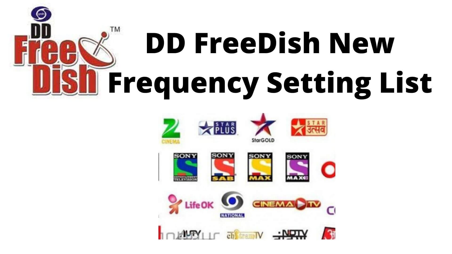 DD FreeDish Frequency Setting